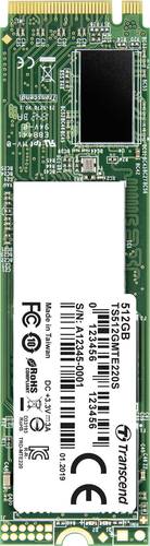 Transcend 220S 512GB Interne M.2 PCIe NVMe SSD 2280 M.2 NVMe PCIe 3.0 x4 Retail TS512GMTE220S von Transcend