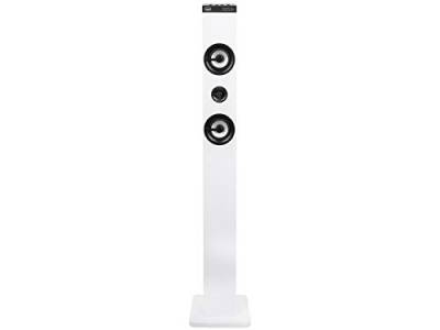 Trevi, XT 101 BT Soundtower, Lautsprecher-Turm mit Bluetooth, MP3, USB, SD, Aux-In Bianco von Trevi