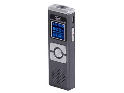Trevi DR 437 SA Mini-Digital-Sprachrekorder, interner Speicher von 8 GB, Files MP3-Player, eingebauter Lautsprecher von Trevi