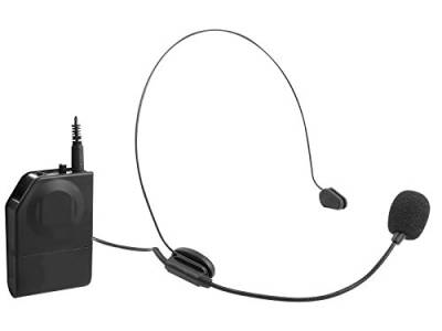 Trevi EM 408 R Wireless Mikrofonset mit Kopfbügel und Clip mit kabellosem Empfänger von Trevi