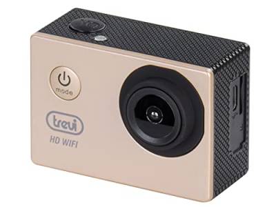 Trevi GO 2200 WiFi Videokamera Go Sport Action Kamera HD WiFi, LCD-Display, 30 m Unterwasserhülle, Micro-SD, eingebautes Mikrofon, dedizierte App von Trevi
