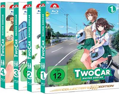 Two Car: Racing Sidecar - Gesamtausgabe - Collector's Edition - Bundle - Vol.1-4 - [Blu-ray] von Trimax