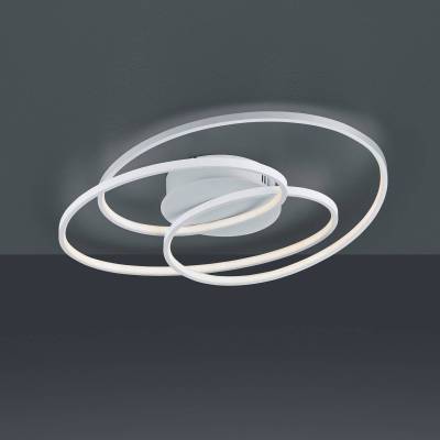 LED-Deckenlampe Gale, 60 cm, weiß matt von Trio Lighting