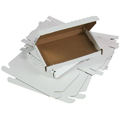 Triplast großes Postpaket für Royal Mail, aus weißem PIP-Karton, C6, 160 x 110 x 20 mm, 10 Stück 50 Stück von Triplast