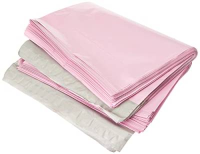 triplast 10 x 35,6 cm Kunststoff Versandtaschen Bag – Pink (200 Stück) von Triplast