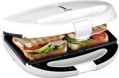 Trisa Tasty Snack Sandwich-Toaster Weiß von Trisa