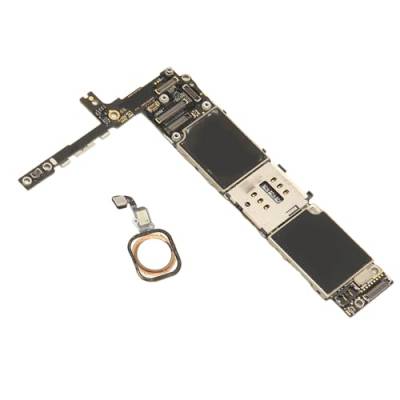Handy-Motherboard, Kompakte und Langlebige Telefon-Hauptplatine, Perfekte Passform mit Touch ID Zur Reparatur (128GB) von Trisar