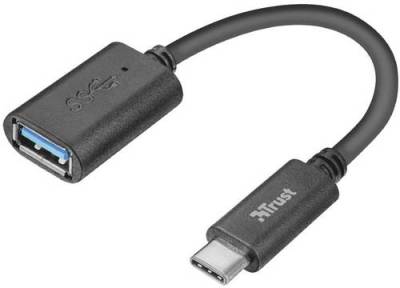 Trust USB 2.0 Adapter [1x USB-C® Stecker - 1x USB 3.2 Gen 1 Buchse B (USB 3.0)] von Trust