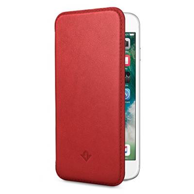 Twelve South SurfacePad ultradünnes Leder Folio (mit Standfunktion, geeigenet für Apple iPhone 6 / 6s Plus) rot von Twelve South