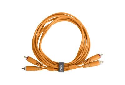 UDG Audio-Kabel, Ultimate Audio Cable RCA-RCA Orange 1,5 m Straight U97001OR - Kabel von UDG