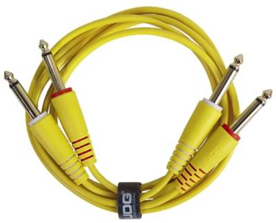 UDG Audio Kabelset 1/4'' Klinke - 1/4'' Klinke Gelb Gerade 1,5m von UDG
