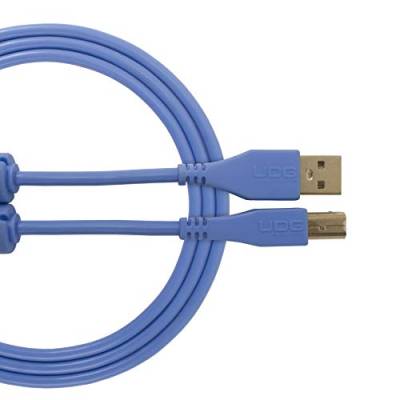 UDG Kabel USB 2.0 (A-B) gerade, 3 m, Audio optimiert, UDG Ultimate Audiokabel für DJs und Produzenten zur Maximierung ihrer Leistung von UDG