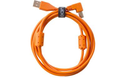 UDG Ultimate Audio Cable USB 2.0 A-B Orange Angled 1m  (U95004OR) von UDG