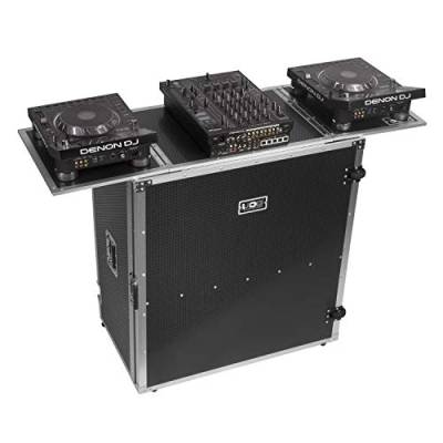 UDG Ultimate Fold Out DJ Table Black Plus (Wheels) U91049BL von UDG