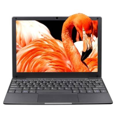 UDKED 10,1 Zoll Mini-Laptop, Celeron N4020, 8 GB RAM,128GB SSD, ultradünnes Netbook mit Maus, WLAN, BT, Webcam, USB 3.0, Typ-C-Aufladung, HDMI, perfekt für Kinder und Erwachsene von UDKED