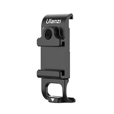 ULANZI G9-6 Batteriefachdeckel mit Halterung für Schuhe, Abnehmbarer Ladeanschluss, aus Aluminium, für GoPro Hero 9, Schwarz von ULANZI