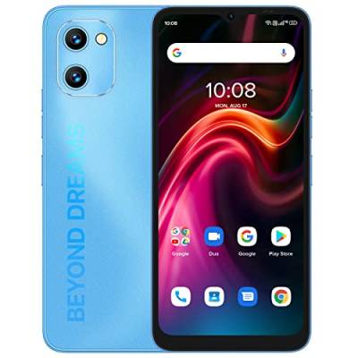 UMIDIGI G1 MAX Smartphone Ohne Vertrag Günstig,6GB + 128GB Handy Günstig,Android 12 Go Handy Ohne Vertrag,6.52 Zoll HD+ Display,50MP AI Kamera,5150mAh Akku,Octa Core/4G Dual SIM/OTG(Blau) von UMIDIGI