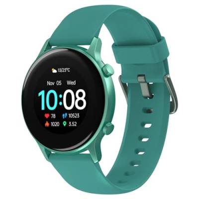 UMIDIGI Urun S Smartwatch Fitness Tracker, wasserdichte Fitnessuhr Smart Watch mit Blutsauerstoff-Monitor(SpO2),Pulsuhr, Schlafmonitor,Schrittzähler,Stoppuhr für Damen und Herren(Ozeangrün) von UMIDIGI