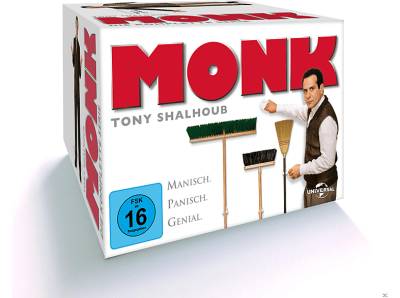 Monk - Staffel 1-8 (Komplette Serie) DVD von UNI