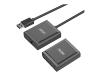 UNITEK Y-2516, USB 2.0, RJ-45,USB 2.0, 480 Mbit/s, Schwarz, 5 V, 1 A von UNITEK