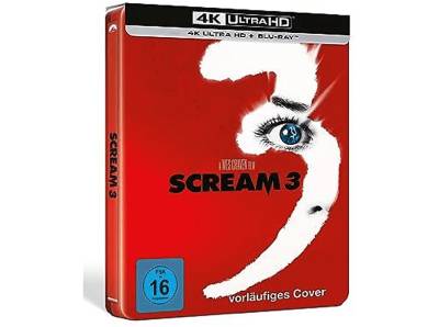 Scream 3 - SteelBook®- Exklusive Edition 4K Ultra HD Blu-ray + von UNIVERSAL PICTURES