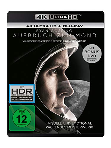 Aufbruch zum Mond (4K Ultra-HD) (+ Blu-ray 2D) (+ Bonus-DVD) von Universal Pictures Germany GmbH