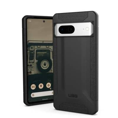 URBAN ARMOR GEAR Scout Case Schutzhülle Google Pixel 7 Hülle [Offiziell Made for Google Zertifiziert, Sturzfest nach Militärstandard, Displayschutz durch erhöhten Rand] schwarz von URBAN ARMOR GEAR