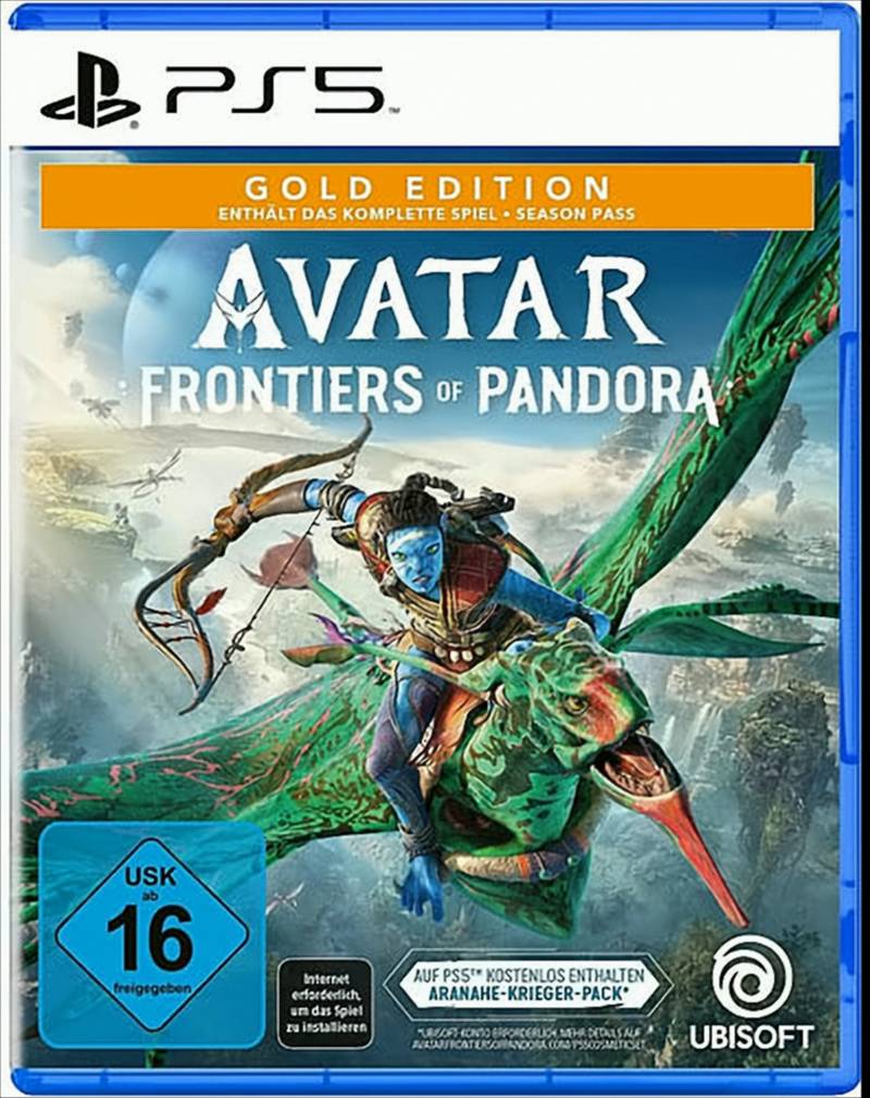 Avatar PS-5 Frontiers of Pandora Gold Edition von Ubi Soft