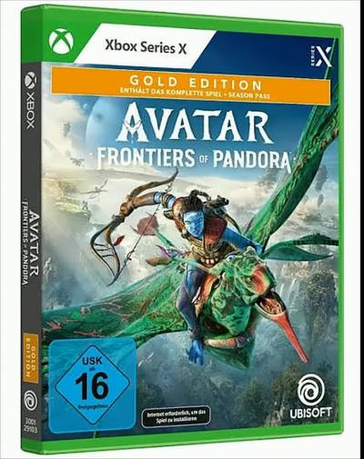Avatar XBSX Frontiers of Pandora Gold Ed. von Ubi Soft