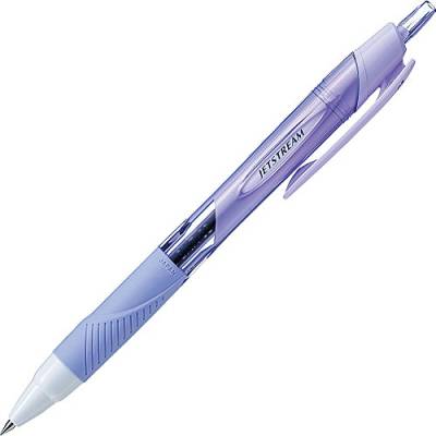 Uni Jetstream Ballpoint Pen - 0.38 mm - Black Ink - Lavender Body von Uni