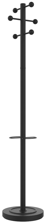 UNiLUX Garderobenständer , ACCESS, , Höhe 1.750 mm, Buche/weiß von Unilux