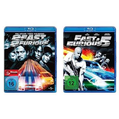 2 Fast 2 Furious [Blu-ray] & Fast & Furious 5 [Blu-ray] von Universal Pictures Germany GmbH