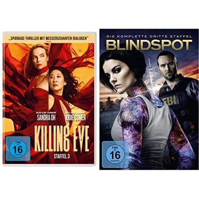 Killing Eve - Staffel 3 [2 DVDs] & Blindspot - Die komplette dritte Staffel [4 DVDs] von Universal Pictures Germany GmbH