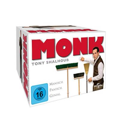 Monk - Staffel 1-8 - Gesamtbox [32 DVDs] von Universal Pictures Germany GmbH