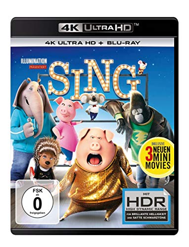 Sing (4K Ultra-HD) (+ Blu-ray) von Universal Pictures Germany GmbH