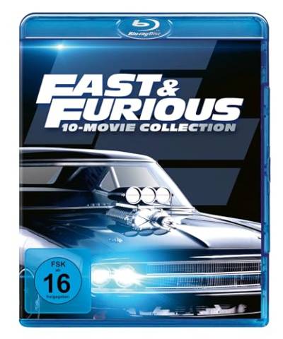 Fast & Furious - 10-Movie-Collection [Blu-ray] von Universal Pictures