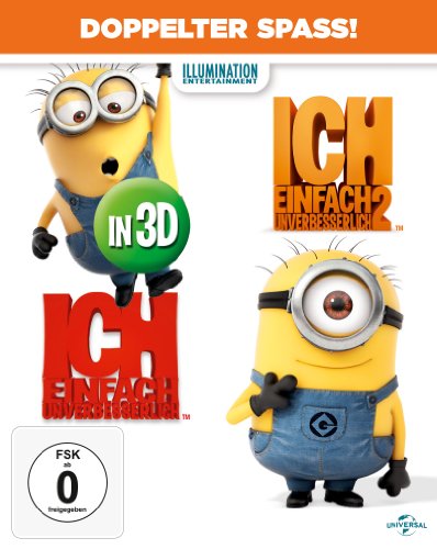 Ich einfach unverbesserlich 1+2 (2D/3D) (Limitiert / Exklusiv bei Amazon.de) [3D Blu-ray] von Universal