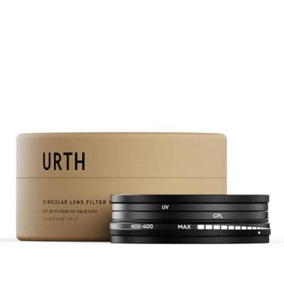 Urth 62 mm UV, Polfilter (CPL), ND2-400 Filter Kit von Urth