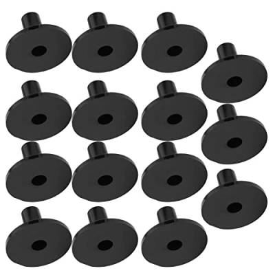 Uxsiya Cymbal Stand Cases,15 Pack dauerhafte tragbare Kunststoff Becken Hülse Trommel Beckenhüllen für Schlagzeug Beckenhüllen von Uxsiya