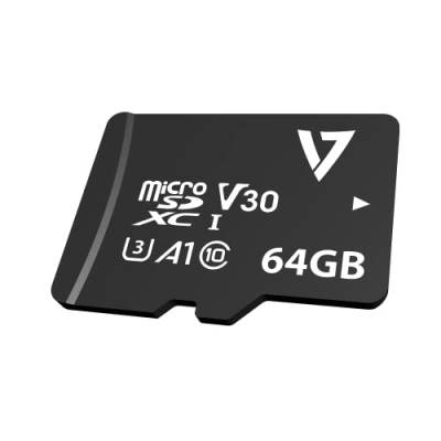 64 GB Micro SDXC V30 U3 A1. von V7