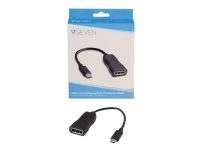 V7 USB-C(m) auf Displayport(w) Adapter Schwarz, 3840 x 2160 Pixel von V7