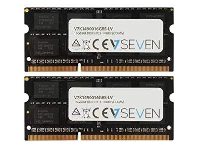 V7 V7K1490016GBS-LV DDR3 1866MHz CL13 SO DIMM PC3-14900 1,35V PC interner Speicher von V7