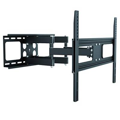 VALUE TV-Wandhalterung, flexibel, max. 50 kg, schwarz von VALUE