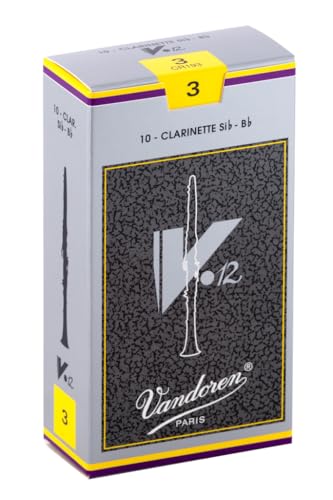 VANDOREN CR193 Blätter für Klarinette, holz, strength 3 von VANDOREN