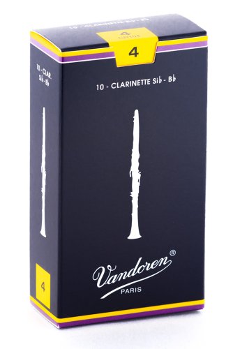 Vandoren Blatt Bb-Klarinette Traditionell Stärke: 4 von VANDOREN