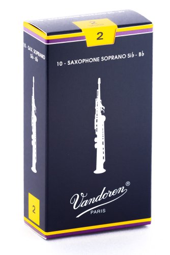 Vandoren Blatt Sopran Saxophon Traditionell Stärke: 2 von VANDOREN