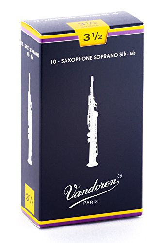 Vandoren SR2035 Traditionell Sopran Saxophon Blätter - 10 Einheiten von VANDOREN
