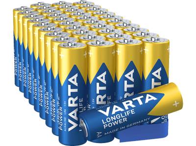 VARTA LONGLIFE Power Storage Box AA Batterien, Alkaline 40 Stück von VARTA