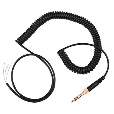 VBESTLIFE 3.5mm Spiral Audio Kabel, 1m-3m Reines Kupfer Vergoldet Stereo Klinkenkabel AUX Spiralkabel für DT 770/770Pro/990/990Pro Kopfhörer von VBESTLIFE