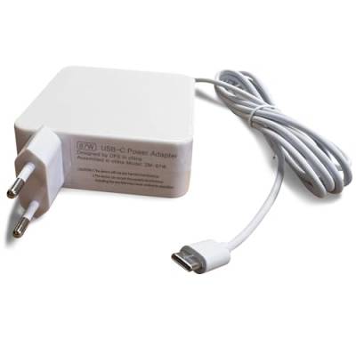 MacBook Netzteil 87W / Type-C (USB-C Kabel) Ladegerät/Kompatibel mit MacBook Pro (2016/2017/2018/2019/2020), Huawei, MacBook, Dell, Lenovo, Asus, Acer, HP, Samsung, Xiaomi/Netzadapter von VENTON